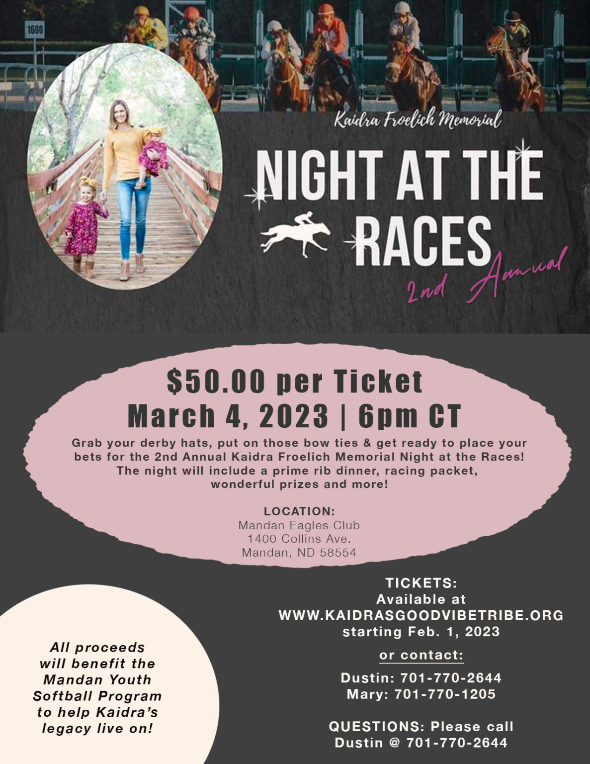 Night At The Races – 3/4 – Kaidra's Good Vibe Tribe Foundation